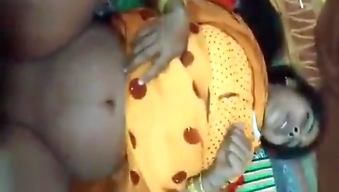 Desi Bhabhi And Desi Aunty - Fucking With Hubby