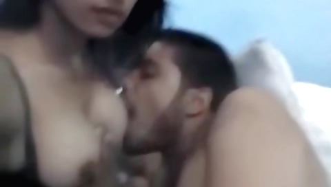 Sweet Girl Giving Handjob To Her Boyfriend