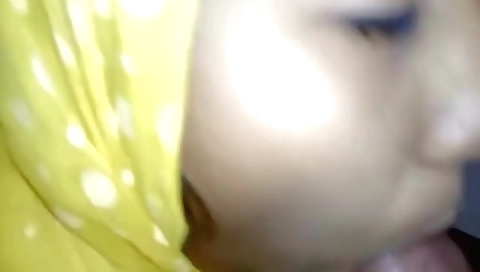 Indian Muslim Girl In Hijab Deepthroat And Drinking Lot Of My Cum