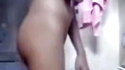 Sexy Girl Masturbates In Bathroom And Fingering Tight Pussy Hard
