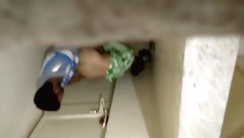 Desi Lovers Standing Sex In Toilet Caught On Cam