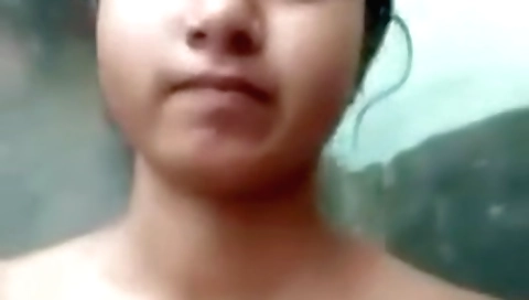 Cute Booby College Girl Steals The Show