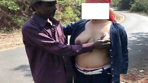 Shared With Strangers During Picnic With Desi Aunty And Desi Bhabi