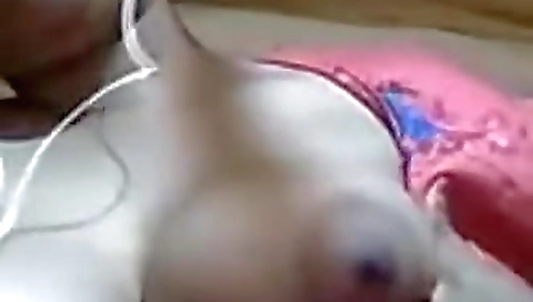 Sexy Big Boob Show Selfie Mms Video