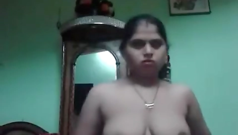 Mature Desi Village Housewife Showing Her Fat Shaved Pussy