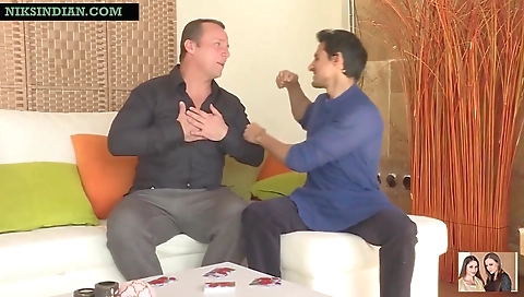 Hot Anal Threesome Sex With Devar And His Wife - Desi Bhabhi And Niks Indian