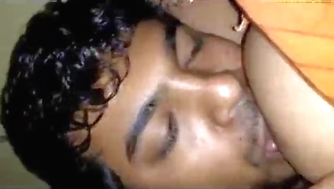 Husband Sucking Desi Boobs Before Fucking