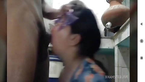 Desi Blowjob In Home