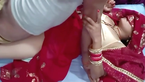 Indian Newlyweds, Saree Suhagraat Sex 1