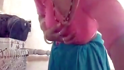 Village Girl Exposing Nude