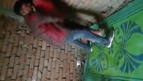 Desi Randi Fucking Outdoor In Threesome