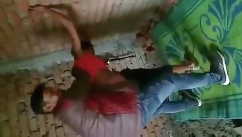 Desi Randi Fucking Outdoor In Threesome