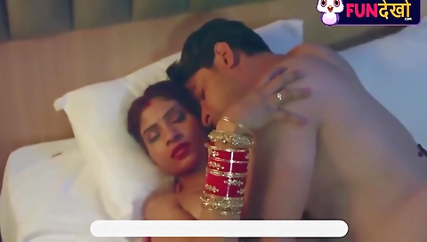 First Night In Nude Suhagraat Wedding Sex
