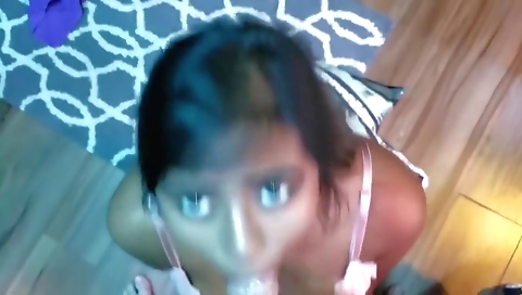 Pov 18 Year Old College teen 18+ Takes Sloppy Throatpie