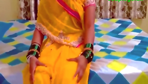 Yellow Saree Blouse Petticoat