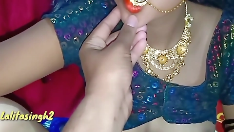 First Night In Nayi Navely Bhabhi Ko Kamre Ke Andar Akele Me Chod Diya