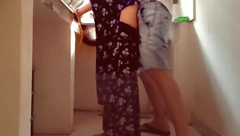 Pinay Indian Wife Wants To Get Fucked In Kitchen While Standing