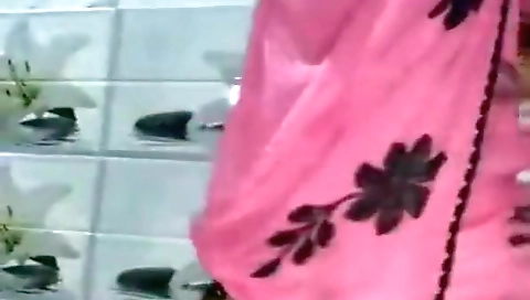 Indian College teen 18+ In A Striped Skirt