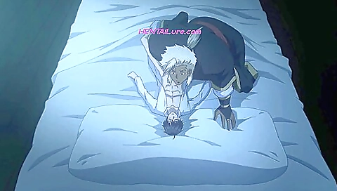 Fevered uke is healed all night by thick cock and raw thrusts ⋆ Gay Animation (English Dubbed)